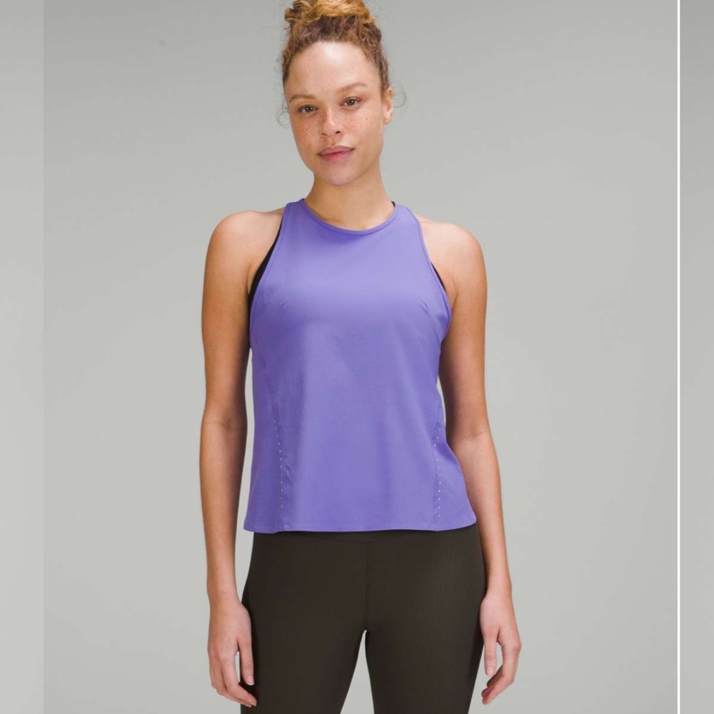 Lululemon Lightweight Stretch Running Tank Top in Indigo